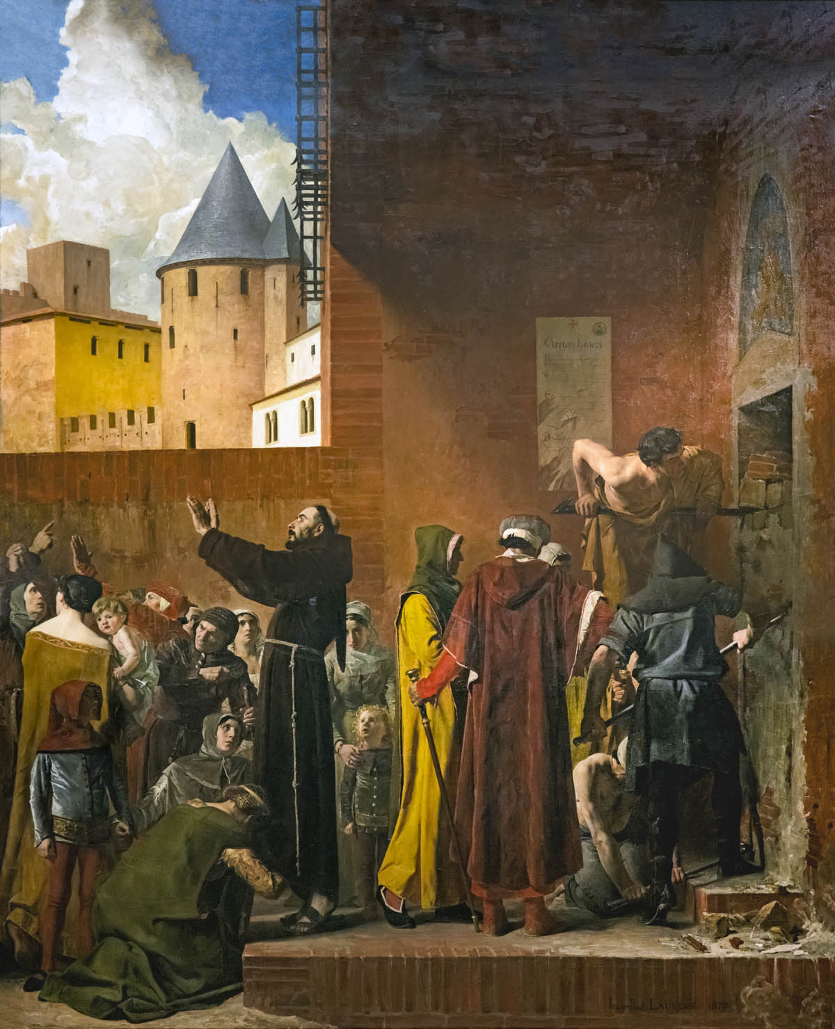 beux arts de carcassonne la délivrance des emmurés de carcas