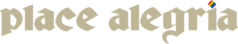 place alegria logo apartment holiday gay friendly carcassonne d